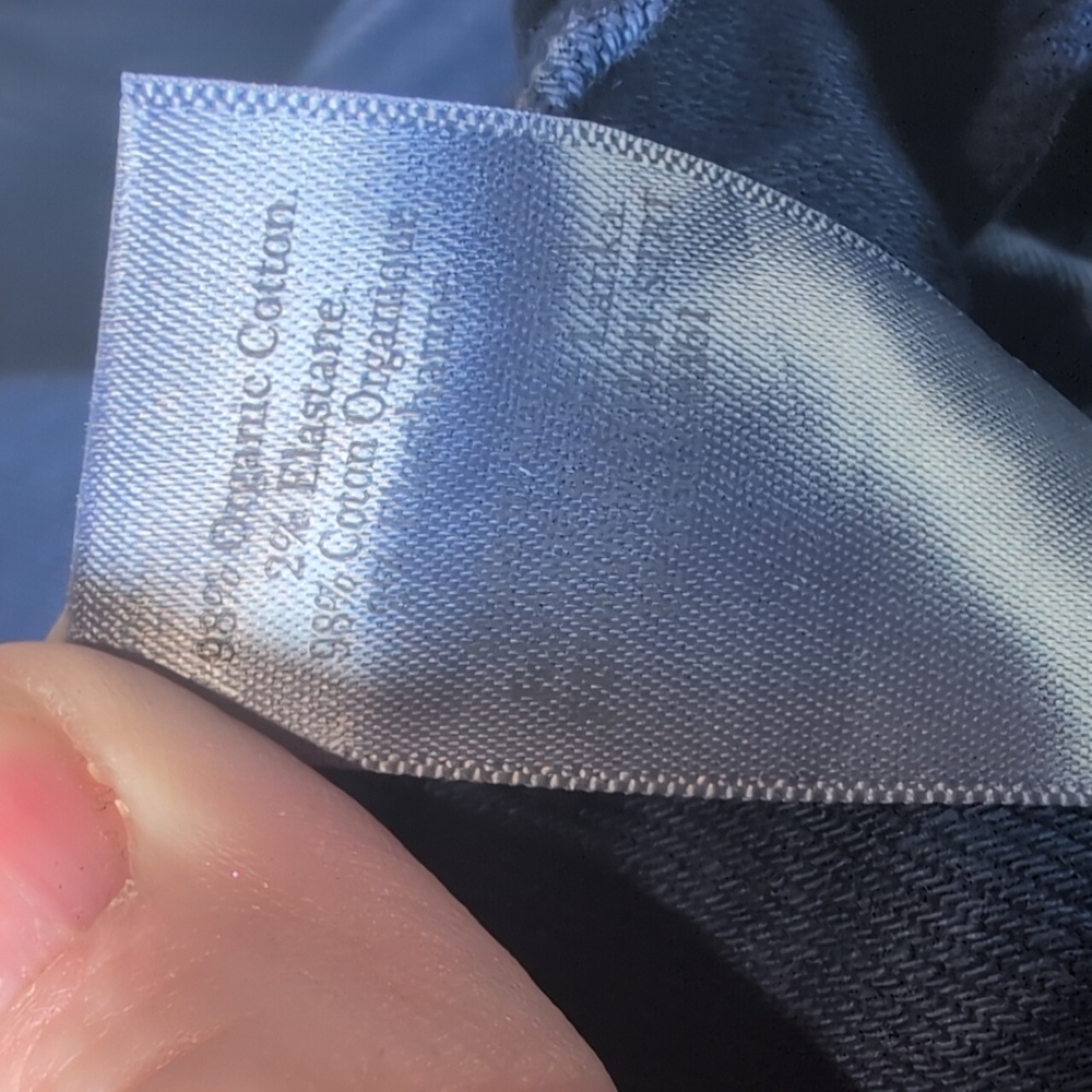 Everlane The Way-High Jean Straight Blue Dyed 27 Tall - Picture 12 of 12